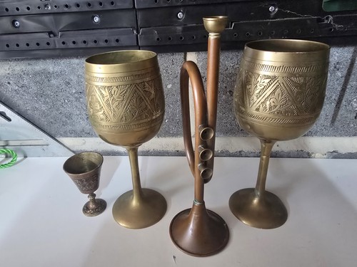 Vintage brass decor - vintage,