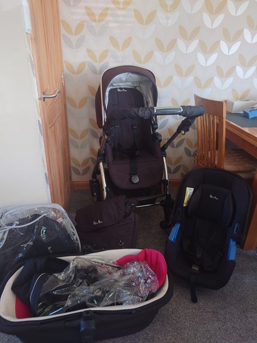 Silver cross stroller buggy - silver,