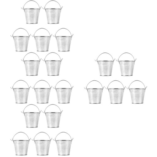 Pieces small iron bucket - 4,