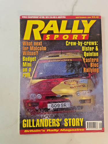 Rally sport magazine september - sport,