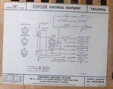Original LUCAS Triumph 490cc