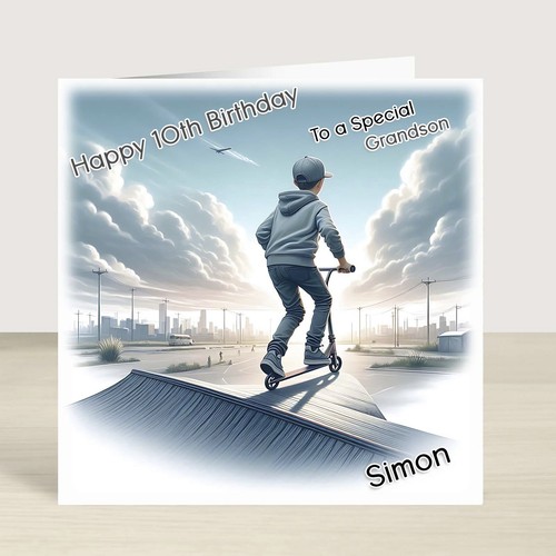 Scooter skate park boys - scooter,