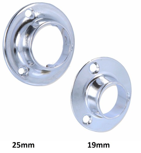 Chrome wardrobe rail - mm,