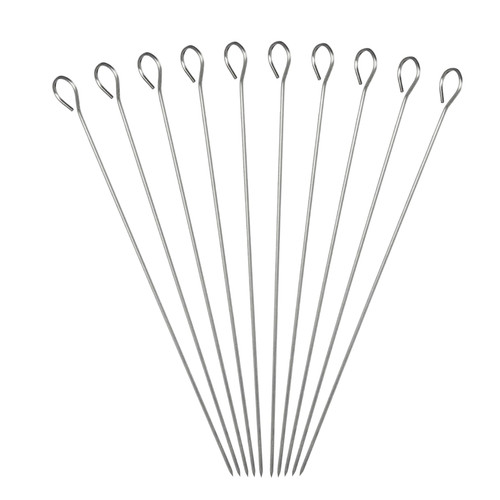 Gem metal bbq skewers - bbq,