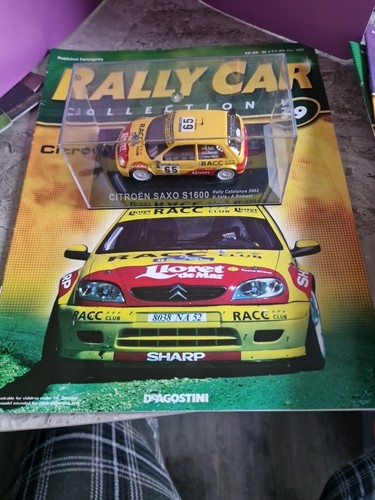 Deagostini rally car - deagostini,
