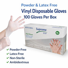 Disposable powder free clear - powder,