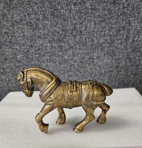 Vintage gilt spelter - on,