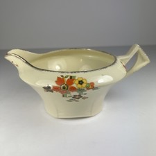 Alfred Meakin - Marigold - Sauce Boat / Jug Princess Shape - Vintage Floral