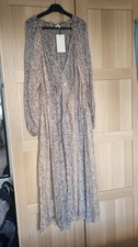 BNWT Zara Metallic Thread Long