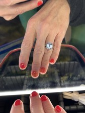 Art Deco Emerald Cut Sterling