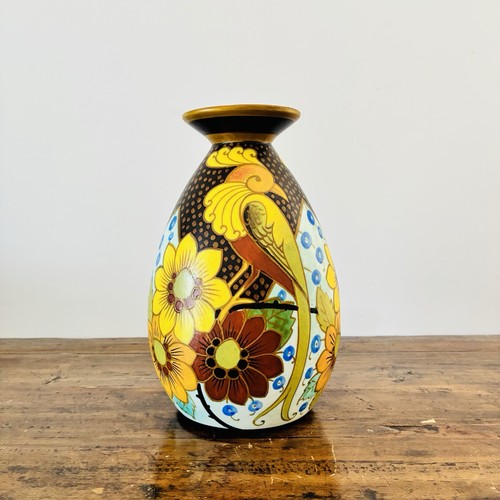 Art deco vase - art,