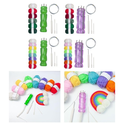 Knit spool loom set - loom, easy