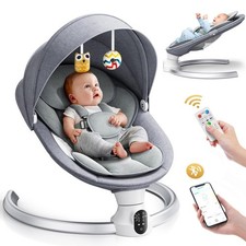 Bluetooth Electric Baby Swing