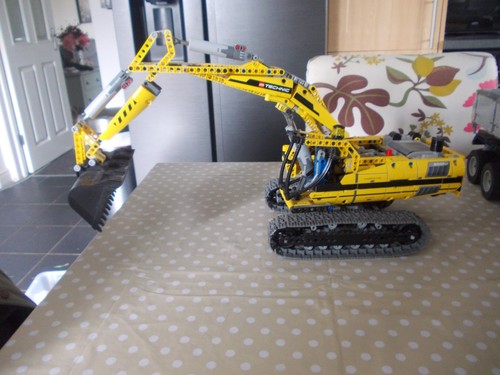 Lego technic excavator - lego,