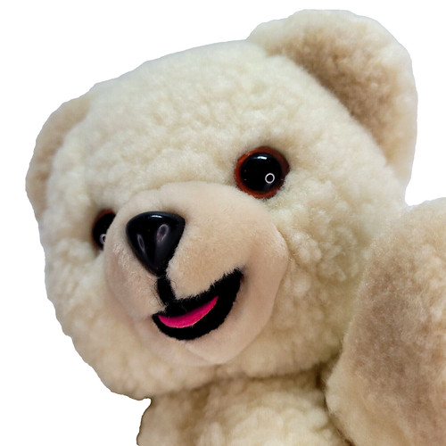 Snuggle plush bear 1985 - plush, hand