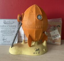 Robert Harrop RARE one of 40, SIGNED Wallace & Gromit,Rocket Musical Box WG03