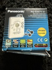 Panasonic RQ-SX67V Radio Cassette Player Walkman+ Earphones Working Excellent