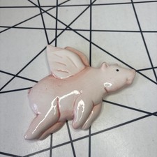 Vintage Kitch Flying Pig Wall