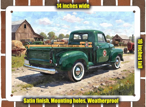 Metal sign 1949 chevrolet - metal,