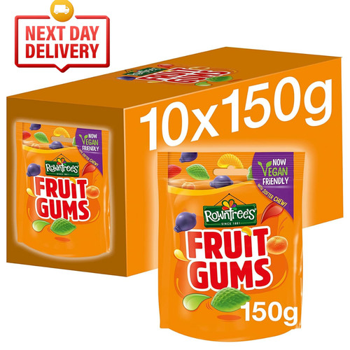 Rowntree fruit gums sweets - gums,