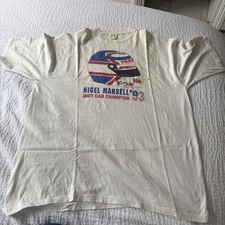 Nigel Mansell Indy Car Champion 1993 T Shirt Xl