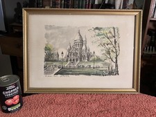 PARIS CHURCH Vintage 1950’s