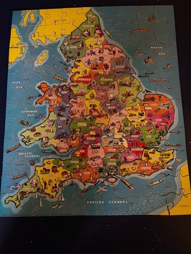 Vintage wooden victory jigsaw - wooden,