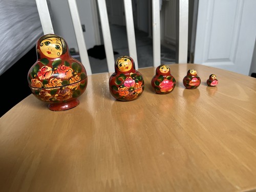Piece hand painted vintage - 5,