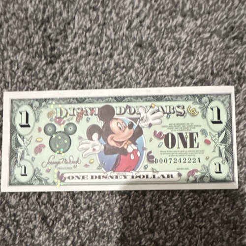 Disney dollars note 2000 - note,