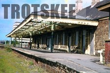 35mm Slide BR British Railways Scene View Barnstaple Town Station 1978 Original