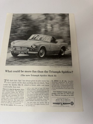 Original vintage 1966 triumph - original,