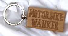 Motorbike Wanker Keyring Gift