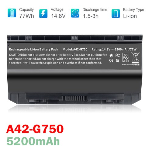 Battery a42 g750 - battery, a42-g750
