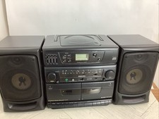 Vintage Philips AZ 9350 Boombox Twin Cassette / CD /Radio Player Tested @paf#mez