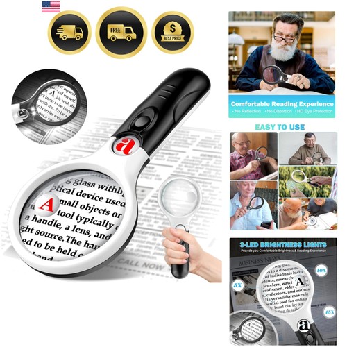 Compact magnifying glass with - compact,