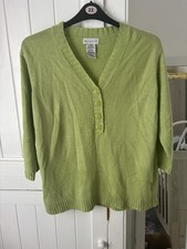 Ladies White Stag Lime Green