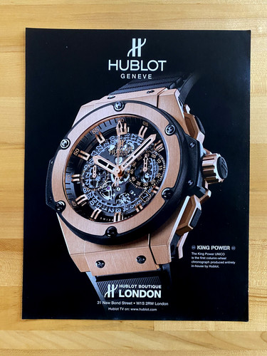 2011 print hublot - print, geneve