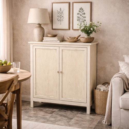 Heritage distressed white two - white,