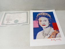 Andy warhol signed queen - warhol,