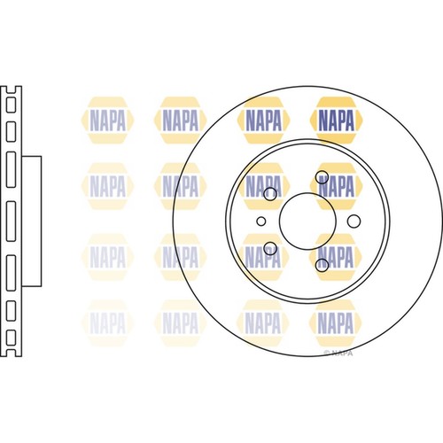 Brake discs vented - discs,