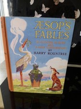 aesops fable hard back no dust cover about 1930s sunshine series