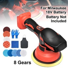 Cordless Rotary Car Polisher Buffer Sander Polishing Machine 6"For Milwaukee 18V