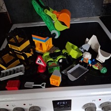 Lego Duplo My First Construction Site Parts Bundle - Dump Truck Crane