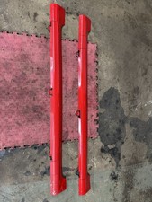 ✅ GENUINE FORD FIESTA MK6 ST ST150 ZETEC-S SIDE SKIRTS COLORADO RED 2005-2008