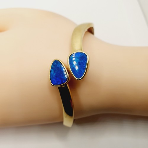 9ct triplet black opal - 9ct,