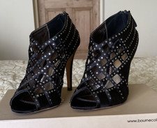 BOURNE "TAMSIN" BLACK SATIN