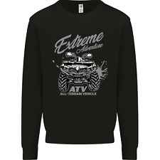 ATV All Terrain Vehicle 4X4 Quad Bike Kids Sweatshirt Jumper