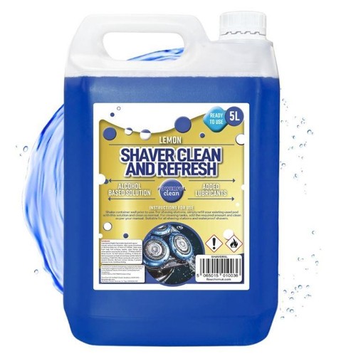 Shaver cleaning fluid - cleaning, lemon