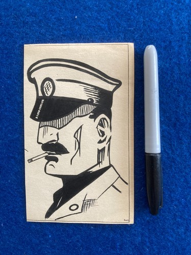 Circa 1930s original pen - 1930s, ink