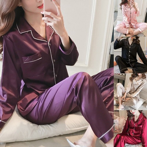 Women ladies plain - ladies, silky